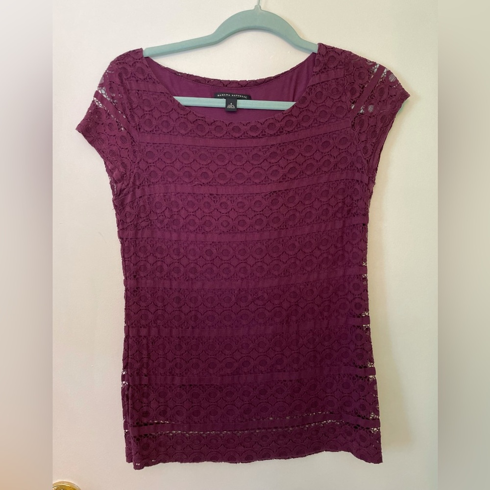 Lacey Plum top